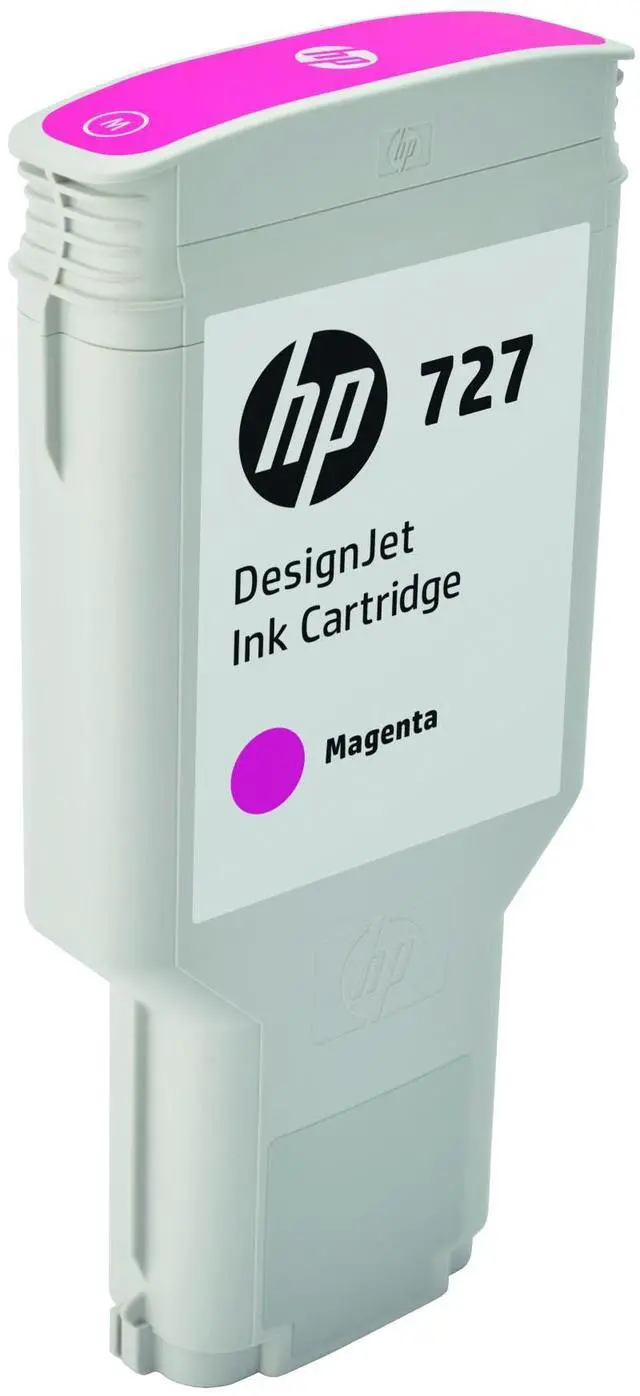 Alt view image 4 of 20 - HP 727 300-ml Magenta DesignJet Ink Cartridge, F9J77A