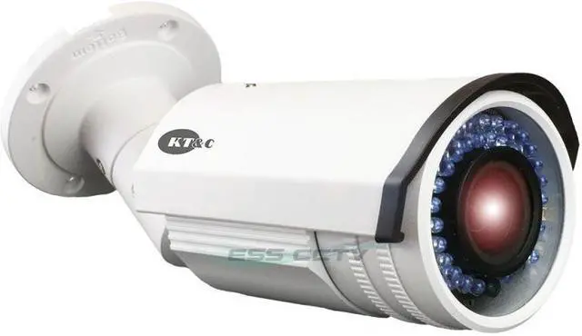 Main image of KT&C OMNI-IP KNC-p3BR28V12IR 3MP Network Rugged Bullet Camera, Plug-and-Play, 2.8-12mm, 42 IR LED