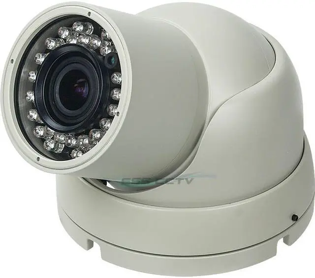 Main image of XIB-2032FV-W HD-SDI 2MP 1080p EYEBALL Infrared Dome Camera, ICR, Vari-focal Lens, 35 IR, White