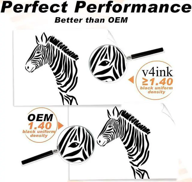 Alt view image 4 of 6 - v4ink 4PK Compatible CRG-125 Toner Cartridge Replacement for Canon 125 CRG125 3484B001AA CE285A Toner Black Ink for Canon ImageClass LBP6030W LBP6030 LBP6000 MF3010 Printer