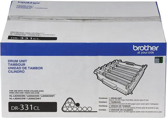 Main image of Brother DR331CL Replacement-Drum Unit Set for HL-L8250, HL-L8350, MFC-L8600, MFC-L8850 Printers