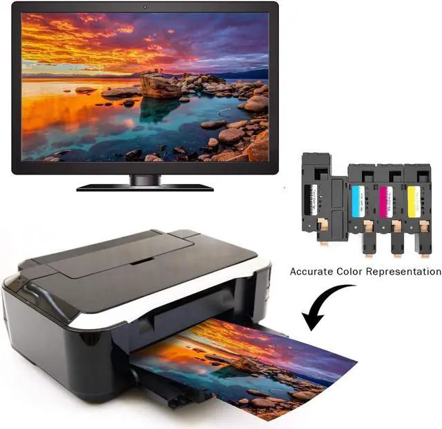 Alt view image 3 of 6 - Limeink Compatible Ink Cartridge Replacement for Xerox Workcentre 6027 Toner for Xerox 106r02759 Toner Cartridge Black Toner for Xerox Phaser 6027 6025 6022 6020 (1 Black, 1 Cyan, 1 Magenta, 1 Yellow)