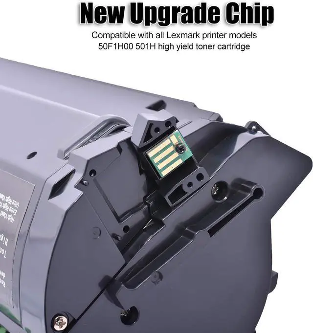 Alt view image 2 of 6 - ValueColor Remanufactured Toner Cartridge Replacement for Lexmark 501H for Lexmark MS310 MS312 MS315 MS410 MS415 MS510 MS610 MX310 MX410 MX510 MX610 M1145 M3150 XM1135 XM1145 XM3150 (6,000 Pages)