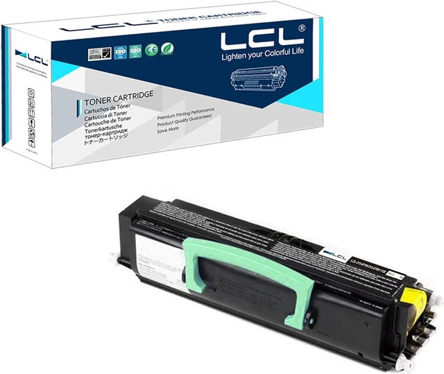 Main image of LCL Compatible for Dell 310-8701 310-8708 MW558 PY449 310-8702 310-8709 MW559 RP380 GR299 PY408 RP441 GR332 5900 Pages (1-Pack Black) for Dell 1720 1720dn Printers