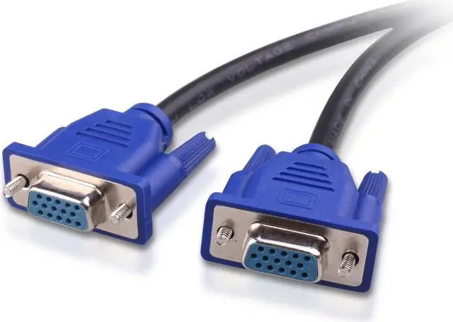 Alt view image 3 of 5 - Cable Matters 1ft Full HD 1080P VGA Splitter Cable (VGA Y Cable) for Screen Duplication - Does NOT Show Separate Displays (No Screen Extension)