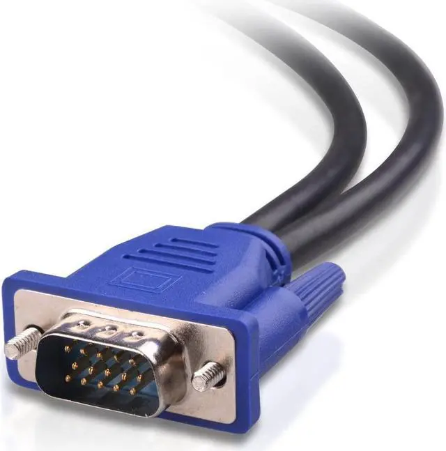 Alt view image 4 of 5 - Cable Matters 1ft Full HD 1080P VGA Splitter Cable (VGA Y Cable) for Screen Duplication - Does NOT Show Separate Displays (No Screen Extension)
