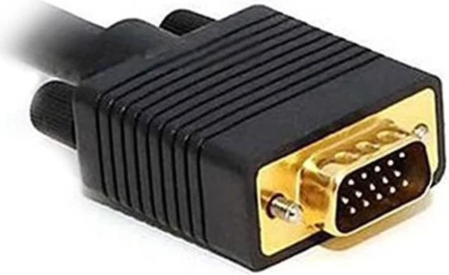 Alt view image 3 of 3 - 100 Feet 15 Pin VGA Male to VGA Male Monitor/Projector Cable