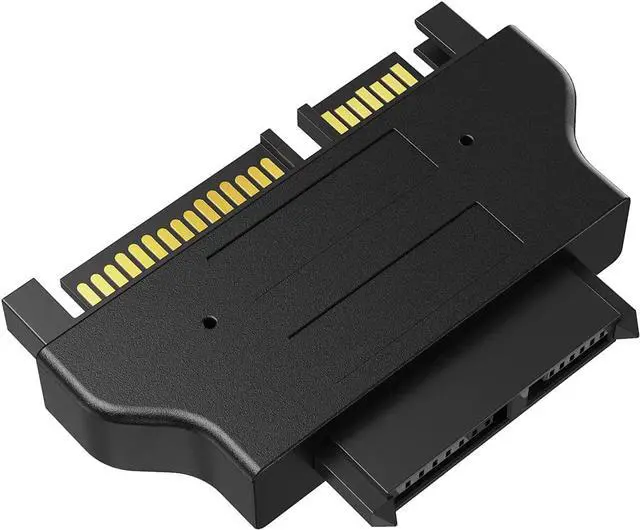 Main image of CableCreation SATA 22Pin Male to Slim SATA 13Pin Female Adapter, Slim SATA Adapter, 2.5 Sata 22Pin to Slim 13pin Female Converter