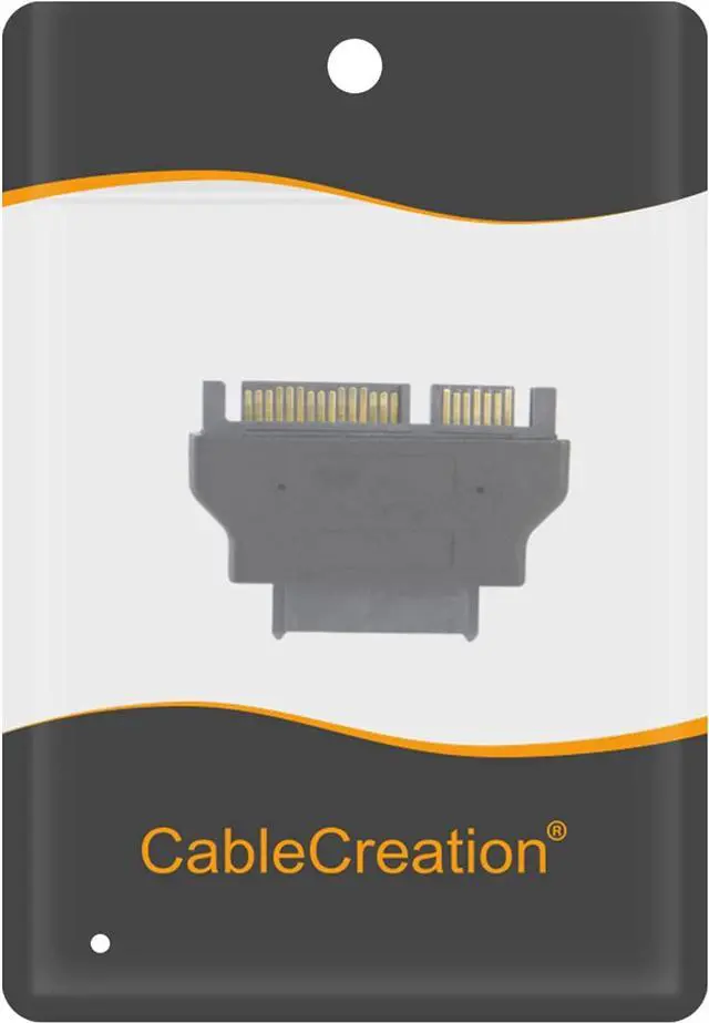 Alt view image 7 of 7 - CableCreation SATA 22Pin Male to Slim SATA 13Pin Female Adapter, Slim SATA Adapter, 2.5 Sata 22Pin to Slim 13pin Female Converter