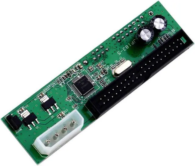 Alt view image 2 of 5 - Pata IDE to Sata Hard Drive Interface Adapter Converter 7+15 Pin 3.5/2.5" DVD HDD Parallel to Serial ATA for CD-ROM/CD-RW/DVD/DVD-RAM/HDD(Wide Board)