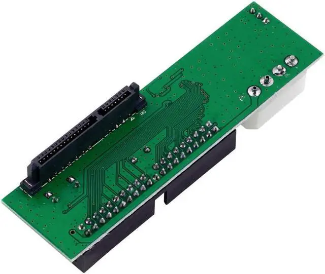 Alt view image 3 of 5 - Pata IDE to Sata Hard Drive Interface Adapter Converter 7+15 Pin 3.5/2.5" DVD HDD Parallel to Serial ATA for CD-ROM/CD-RW/DVD/DVD-RAM/HDD(Wide Board)