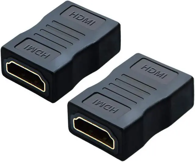 Main image of HDMI Coupler 2 Pack, CableCreation 4K HDMI Adapter Female to Female HDMI 2.0 Extender 1080P HDMI Connector for HDTV/Roku/TV Stick&Box /Chromecast /Nintendo Switch Xbox /PS 5 PS4/Oculus Rift VR Headset