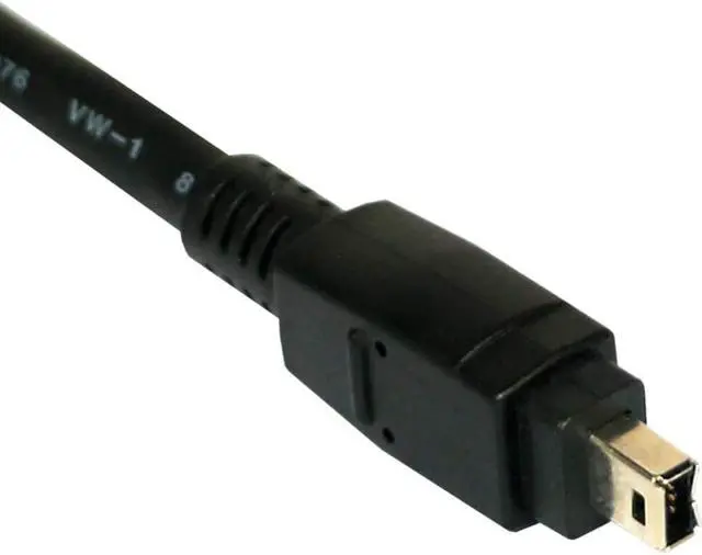 Alt view image 5 of 5 - IEEE 1394 High Speed FireWire Cable iLink DV Cable Firewire 400Mbps/800Mbps IEEE 1394 Cord for Computer Laptop PC To JVC Camcorder SSD Enclosure 1394 Video Capture Card (4Pin to 4Pin 400Mbps,1.5m)