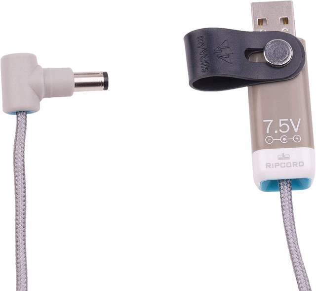 Alt view image 3 of 5 - myVolts Ripcord USB to 7.5V DC Power Cable Compatible with Fujitsu ScanSnap S1300, S1300i, S1300N Scanner