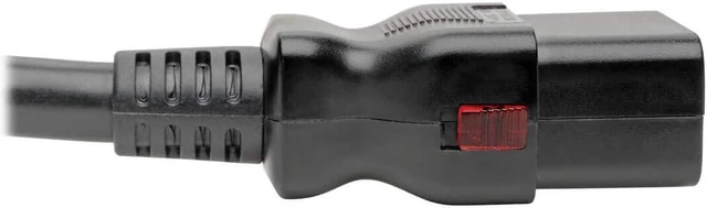 Alt view image 3 of 5 - Tripp Lite Computer Power Cord (C20 to C19 Power Cord), Heavy Duty, Locking C19 Connector, 20A, 100-250V, 12AWG, 6 ft. (P036-L06)