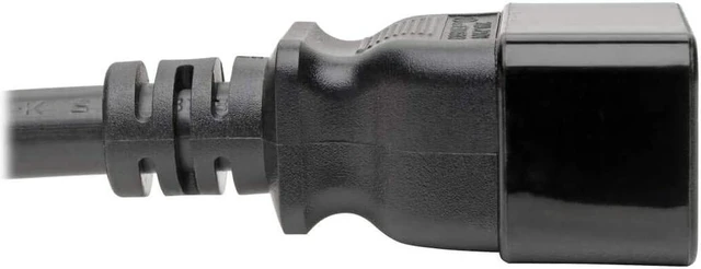 Alt view image 5 of 5 - Tripp Lite Computer Power Cord (C20 to C19 Power Cord), Heavy Duty, Locking C19 Connector, 20A, 100-250V, 12AWG, 6 ft. (P036-L06)