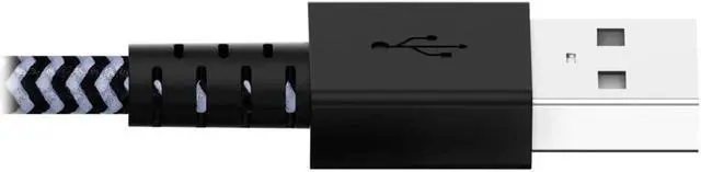 Alt view image 4 of 7 - Tripp Lite Braided Lightning Cable Lightning to USB Cable (M/Apple Certified Lightning Cable, Charge/Sync, 10 ft, Aramid Fiber, Grey, 2-Year Warranty (M100-010-HD)