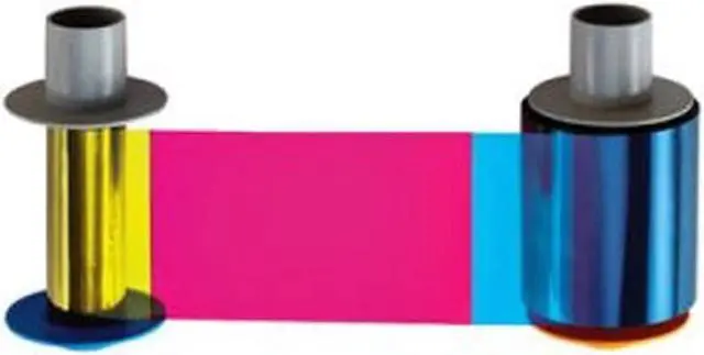 Alt view image 3 of 4 - Genuine Fargo YMCK Color Ribbon for HDP5000 Model Printer 84051