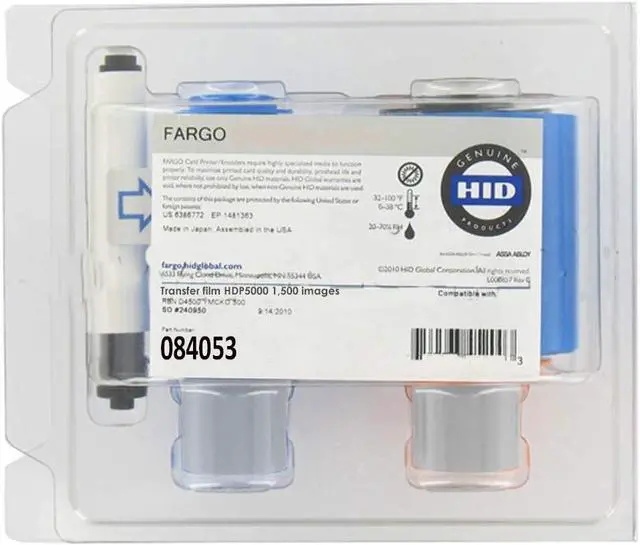 Main image of Genuine Fargo Transfer Film for Fargo HDP 5000 Printer 84053