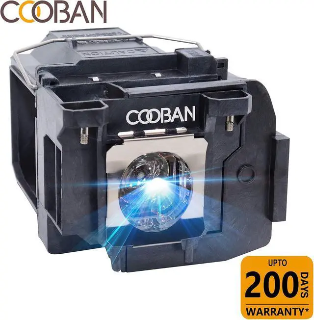 Alt view image 2 of 7 - COOBAN ELPLP85 /V13H010L85 Replacement Projector Lamp Bulb with Housing for Epson PowerLite Home Cinema 3000 3100 3200 3500 3600e 3700 3800 3900 EH-TW6700 EH-TW6600W EH-TW6600 EH-TW6800 Projector Lamp