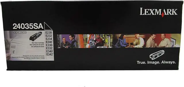 Main image of Lexmark Black Toner Cartridge -Black -Laser -2500 Page -1 Each