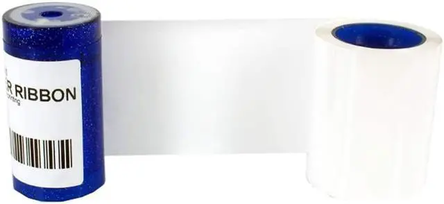 Alt view image 2 of 3 - 532000-004 White Monochrome Ribbon Kit Compatible for Zebra SP35 SP35plus SP55 SP55plus SP75 SP75plus SD260 SD360 Card Printers 1500 Images