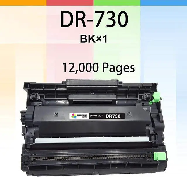 Alt view image 2 of 7 - (Pack of 1) Compatible for DR730 DR 730 DR-730 Drum Unit (for Toner TN760 TN730 TN770) Replacement for DCP-L2550DW HL-L2350DW HL-L2370DW MFC-L2710DW MFC-L2750DW Printer, Sold by GTS