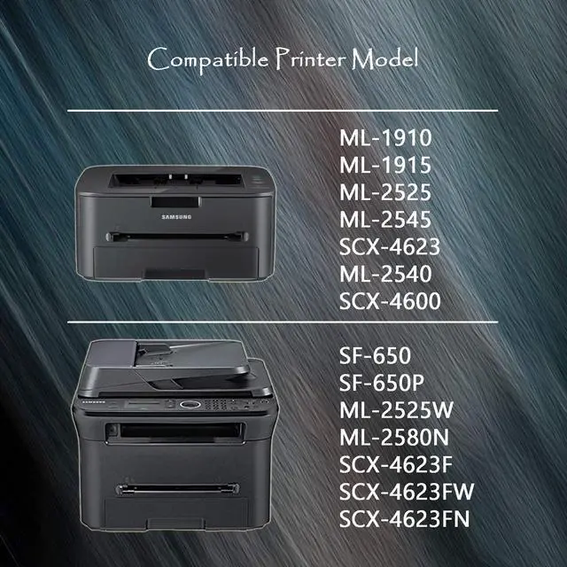 Alt view image 2 of 7 - TG Imaging Compatible for Toner Cartridge MLTD105L MLT-D105L (3-Pack) for use in SCX-4623 ML-2525 ML-2545 Printer (Black)