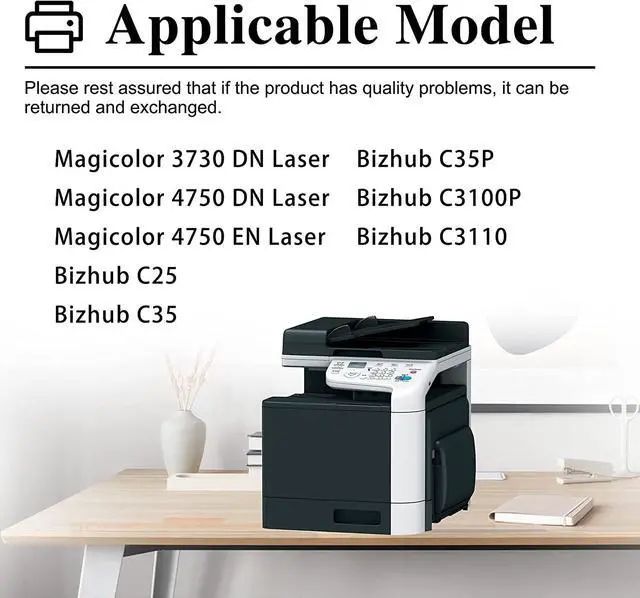 Alt view image 2 of 6 - (1-Pack) WB-P03 Compatible Replacement for Konica Minolta WBP03 Waste Toner Box Bizhub C25C35 C35P C3100P C3110 Printer Waste Bottle,Sold by MICHESTA