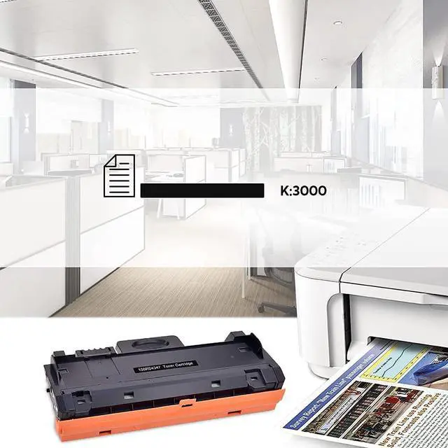 Alt view image 3 of 7 - ALLWORK Compatible Xerox B205/ B210/ B215 Toner Cartridge Replacement for 106R04347 106R04346 High Yield 3,000 Pages use for Xerox B205NI B210DNI B215DNI Printer (Black, 1-Pack)