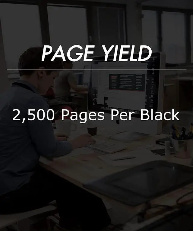 Alt view image 3 of 7 - Ennovor 4-Pack 4xBlack Compatible for Dell 1260 Toner Cartridge B1260x4 Work with B1260 B1260dn B1265dn B1265dnf B1265dfw Mono Printer