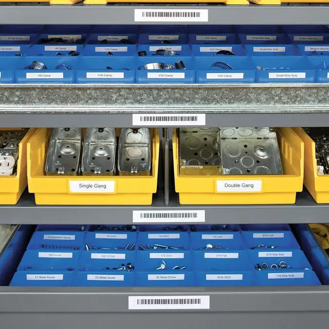 Alt view image 4 of 7 - Industrial Label Maker | Rhino 4200 Label Maker Time-saving Hot Keys Prints Fast Durable For Job Sites and Heavy-Duty Labeling Jobs