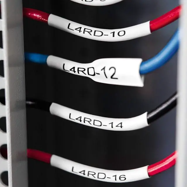 Alt view image 5 of 7 - Industrial Label Maker | Rhino 4200 Label Maker Time-saving Hot Keys Prints Fast Durable For Job Sites and Heavy-Duty Labeling Jobs