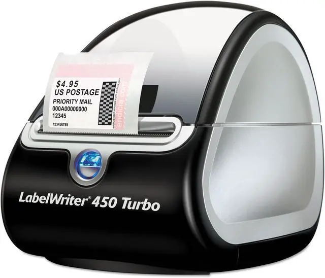 Alt view image 6 of 7 - DYM1752265 - Dymo LabelWriter 450 Turbo Direct Thermal Printer - Monochrome - Label Print