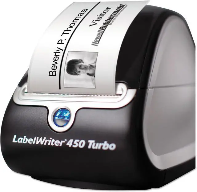 Alt view image 7 of 7 - DYM1752265 - Dymo LabelWriter 450 Turbo Direct Thermal Printer - Monochrome - Label Print