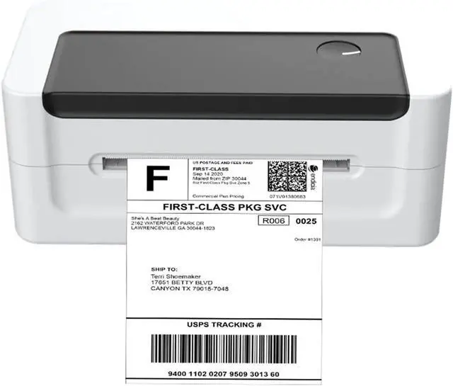 Alt view image 4 of 7 - Thermal Label Printer-4x6 Thermal Shipping Printer Commercial Direct Label Maker Compatible with USPS(USB and Shelf)
