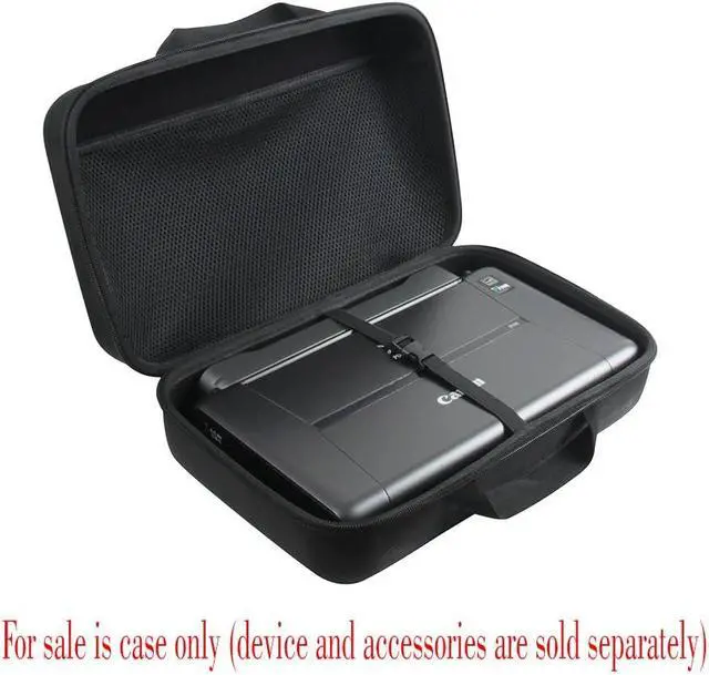 Alt view image 2 of 7 - adada Hard Travel Case Fits Canon PIXMA TR160 /Canon PIXMA TR150/ iP110 Wireless Mobile Printer with Battery Attached