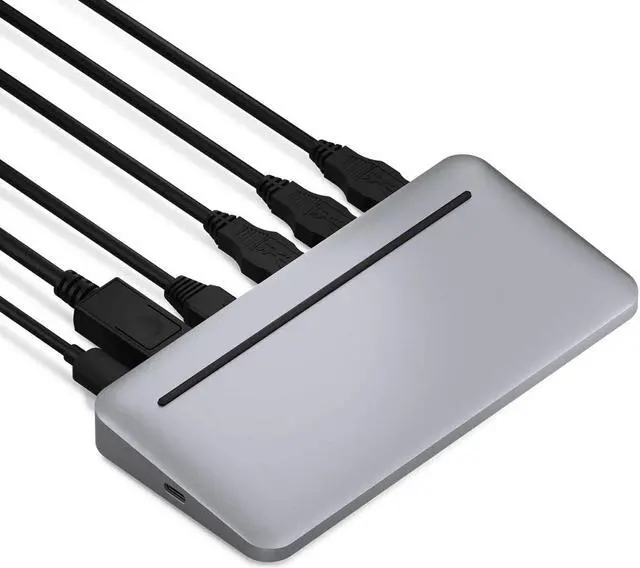 Main image of Brydge Stone II USB-C Universal Docking Station Compatible with MacOS & Windows, Single 4K Display, HDMI Out, USB-C Speeds, 7 Ports