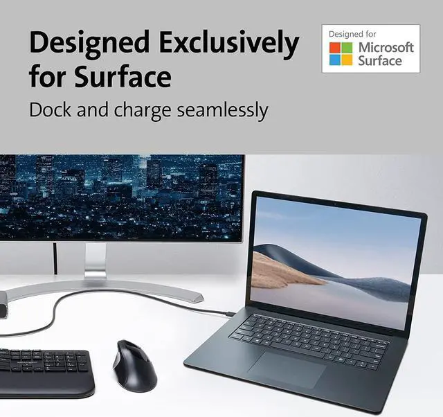 Alt view image 13 of 16 - Kensington SD5750T 90 Watt Dock for Microsoft Surface Laptop Studio Pro 8