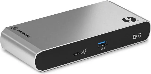 Main image of ALOGIC Thunderbolt 3.0 / USB-C Turbo Docking Station Dual DISP 4K 60HZ (TB3DTRG2)