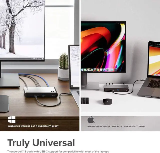 Alt view image 7 of 7 - ALOGIC Thunderbolt 3.0 / USB-C Turbo Docking Station Dual DISP 4K 60HZ (TB3DTRG2)