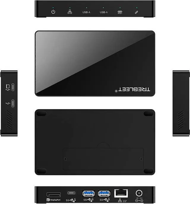 Alt view image 3 of 7 - Mini Dock Station, 2 in 1 USB4 Hub and SSD Enclosure, Compatible with Thunderbolt 3, Thunderbolt 4, 40Gbps to NVME M.2 2280 Hard Drive, 60W PD Charging for Mac Book and Windows OS