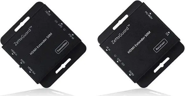 Alt view image 4 of 7 - 164-Feet HDMI Extender Bundle with ZettaGuard USB 3.0 Universal Dual 4K Display Docking Station