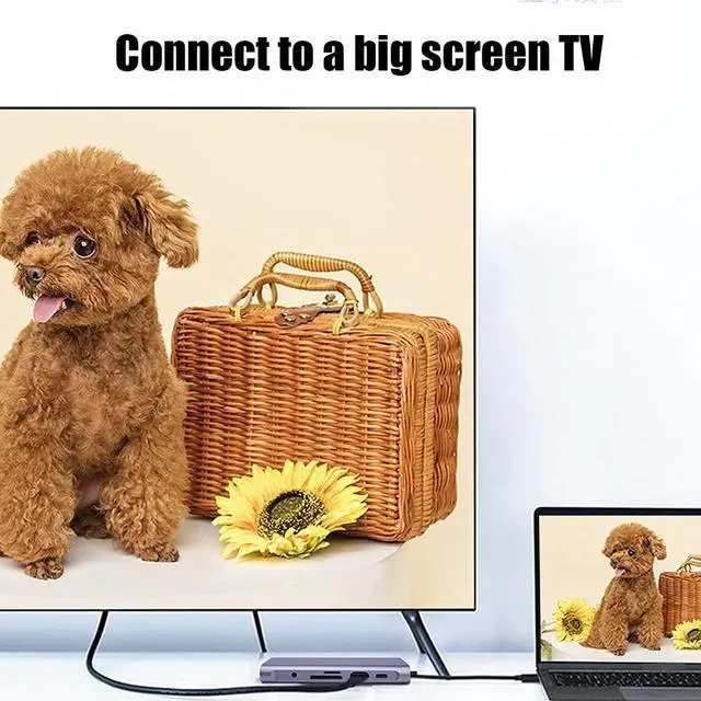 Alt view image 4 of 7 - USBC Hub Expansion Dock, Stable Performance Protable 10 In1 HighDefinition Docking Hub for Students for Transfer Data