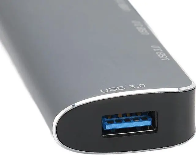 Alt view image 6 of 7 - 95116S USB-C hub, 5 in 1 USB-C to 4 USB3.0 Ports/Type-C Fast Charging, USB C Hub Multiport Adapter, for Tablets Mobile Phones Notebooks