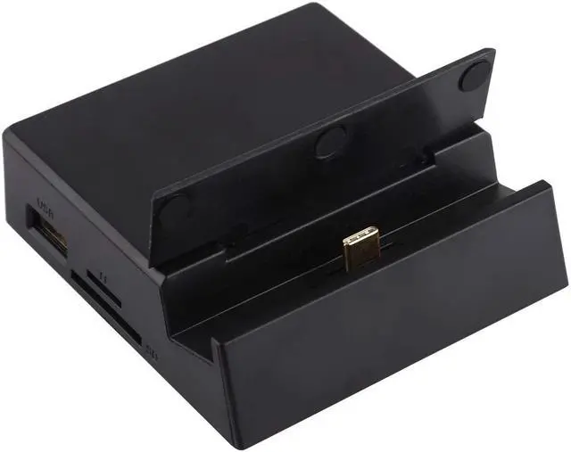 Main image of HUB Adapter V105 USB-C/Type-C to USB 2.0 x 3 + USB-C/Type-C + HDMI + Audio Port + SD/TF Card Reader Multi-Function Phone Stand HUB Docking Station