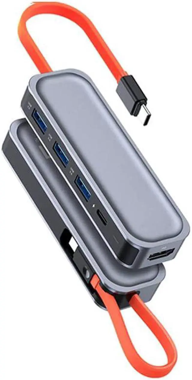 Main image of SHYPT USB C Hub HDMI with PD Power Adapter for Laptop Type C Docking Station for Phone USB Splitter 100W with 4K Output
