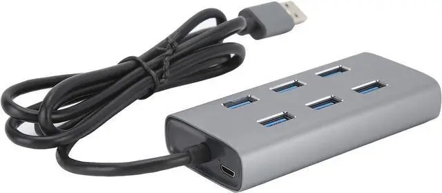 Alt view image 4 of 7 - USB Hub USB 3.0 Durable Plug and Play USB Docking Statio for PC