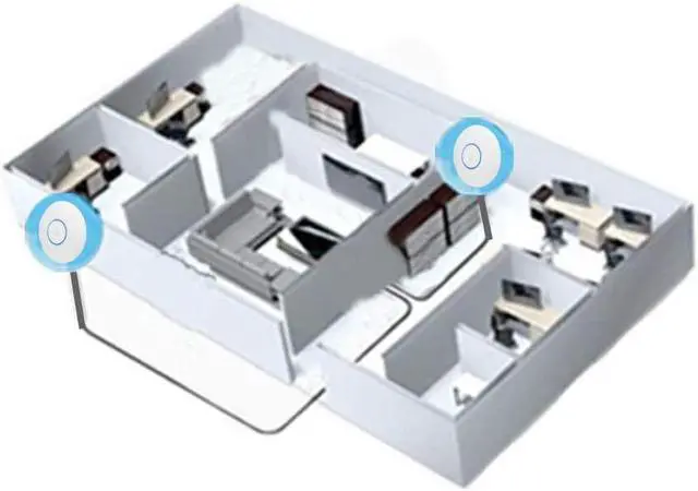 Alt view image 6 of 7 - Ubiquiti Networks UAP-AC-PRO-E Access Point (No PoE Included In Box) 2-Pack Bundle