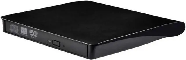 Alt view image 7 of 7 - Fesjoy External DVD Drive, External DVD Drive External ODD & HDD Device USB 3.0 Portable CD/DVD/VCD Drive/DVD Player for Laptop Desktop PC CD ROM for Windows, Linux, Apple, Mac OS Black